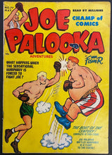 Load image into Gallery viewer, May 1953 Joe Palooka No. 77 Vintage 10 Cent Harvey Comics Boxing Comic Book