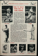 Load image into Gallery viewer, 1951 Vintage Cleveland Indians Complete Program MLB Baseball New York Yankees