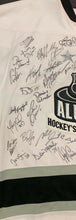 Load image into Gallery viewer, Vintage NHL Alumni Multi Signed Autographed Hockey Jersey x40 Many HOFers