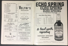 Load image into Gallery viewer, 1952 Kezar Stadium NFL Football Program San Francisco 49ers vs Chicago Cardinals