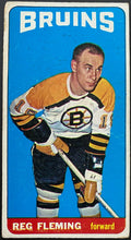 Load image into Gallery viewer, 1964-65 Vintage Boston Bruins Reg Fleming Topps Tallboy NHL Hockey Card