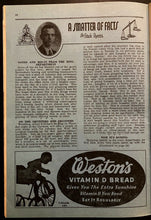 Load image into Gallery viewer, 1940 VTG Toronto Maple Leaf Gardens Vintage Wrestling Program Incl Leafs Content
