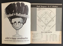 Load image into Gallery viewer, 1964 Washington Senators MLB Baseball Yearbook Vintage Year Book