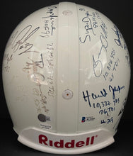 Load image into Gallery viewer, Full Size NFL Riddell Pro Helmet Signed x22 Football HOFers + More Beckett LOA
