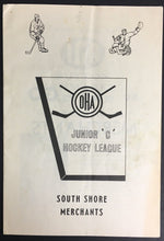 Load image into Gallery viewer, 1967 Sutton Ontario NHL Hockey Program Junior C Hockey League Oldtimers Vintage