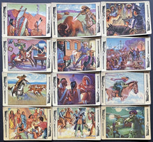 Load image into Gallery viewer, 1953 Bowman Frontier Days Trading Card Lot 114/128 Vintage Non Sports Cards