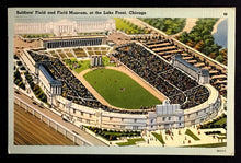 Load image into Gallery viewer, 1930s Soldiers Field Chicago Illinois Field Museum Lake Front Football Postcard