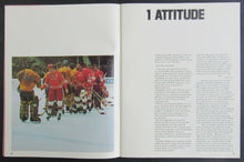 Load image into Gallery viewer, 1973 McDonald's Promotion Program Let's Play Better Hockey With Ken Dryden Book