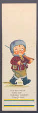 Load image into Gallery viewer, 1930's Campbells Soup Kids Table Bridge Cards x4 Vintage Advertising