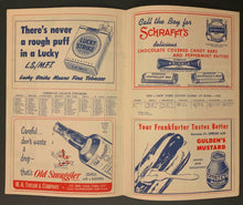 Load image into Gallery viewer, 1950 Polo Grounds MLB Baseball Program New York Giants vs Pittsburgh Pirates
