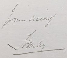 Load image into Gallery viewer, 1904 Edward Stanley Original Signed Autographed Letter 17th Earl Of Derby