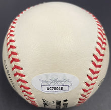 Load image into Gallery viewer, Reggie Jackson Autographed National League Rawlings Baseball Yankees UD + JSA