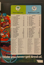 Load image into Gallery viewer, 1969 Super Bowl lll Football Program NY Jets vs Baltimore Colts Orange Bowl