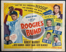 Load image into Gallery viewer, 1954 Lobby Card Poster Roogie's Bump Brooklyn Dodgers Roy Campanella Baseball