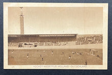 Load image into Gallery viewer, 1928 Summer Olympics Amsterdam Postcard Field Hockey Game Image Unposted