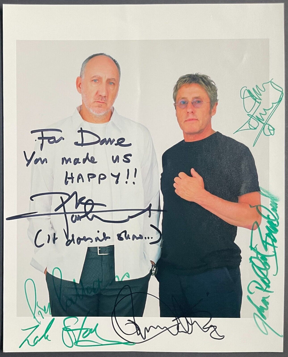 レア　Roger Daltrey とPete Townshend 直筆サインCD 57_41623ee5-4e3f-46e5-b941-