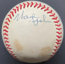 Load image into Gallery viewer, MLB Hall of Famers Signed Baseball Autographed x9 Spahn Musial Snider Mathews +