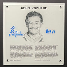 Load image into Gallery viewer, Grant Fuhr Autographed Signed Hockey Hall Of Fame Plaque LTD Frozen Pond COA