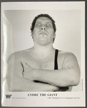 Load image into Gallery viewer, 1987 Andre the Giant WWF Wrestlemania III Original Publicity Photo Steve Taylor