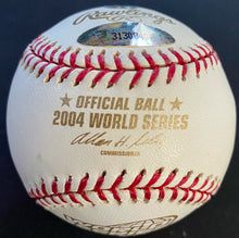 Load image into Gallery viewer, Kevin Miller Signed Autographed 2004 World Series Baseball Inscribed Tr-Star MLB