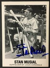 Load image into Gallery viewer, Stan Musial Autographed Card 1977 TCMA Renata Galasso JSA COA Hand Signed