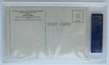 Load image into Gallery viewer, MLB Baseball Hall Of Famer Joe Sewell Autographed HOF Plaque Postcard PSA