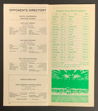 Load image into Gallery viewer, 1982 Tampa Bay Rowdies MISL Indoor Soccer Media Guide Vintage Sports Book