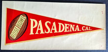 Load image into Gallery viewer, c1950 Rare Unused Rose Bowl Decal NCAA Football Sticker Pasadena California