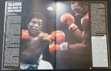 Load image into Gallery viewer, 1990 Rare WBO Super Middleweight Championship Boxing Program Hearns vs Olajide