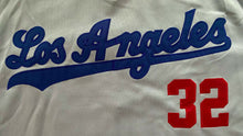 Load image into Gallery viewer, 1963 Sandy Koufax Mitchell & Ness LA Dodgers Replica Road MLB Baseball Jersey