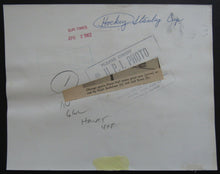 Load image into Gallery viewer, 1962 NHL Stanley Cup Semi Finals Press Photo Chicago Blackhawks vs Canadiens