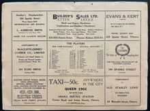 Load image into Gallery viewer, 1929-30 NHL Playoff Program New York Rangers Ottawa Senators Newsy Lalonde
