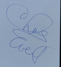 Load image into Gallery viewer, Chris Evert Autographed Paper Sheet Tennis Star Signed Sutton Hotel Note Page