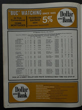 Load image into Gallery viewer, 1972 MLB NLCS Game 2 Baseball Program Roberto Clemente Final Game in Pittsburgh