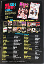 Load image into Gallery viewer, KISS Crazy Nights World Tour 1987-88 Original Concert Program VTG Large 13x19