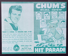Load image into Gallery viewer, 1976 Fabian Dry Mounted Photo Plaque Originally Hung at CHUM Radio Vintage Music