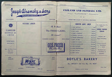 Load image into Gallery viewer, 1946 Kingston Saints Gus Marker Hockey Program Bill Reason Signed + Inscribed