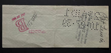Load image into Gallery viewer, 1939 James D Norris Signed Cheque Autographed Chicago Blackhawks NHL Hockey