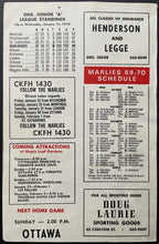 Load image into Gallery viewer, 1970 Maple Leaf Gardens Toronto Marlboros Jr. Hockey Program vs Canadiens