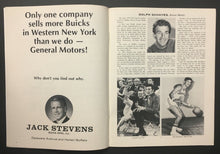 Load image into Gallery viewer, 1971 Buffalo Braves Inaugural Season NBA Basketball Program vs Milwaukee Bucks