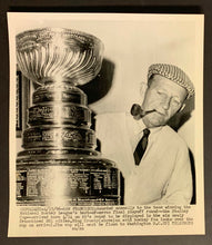 Load image into Gallery viewer, 1966 Stanley Cup Press Photo Bing Crosby California Golden Seals New NHL Team