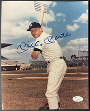 Load image into Gallery viewer, Mickey Mantle Autographed New York Yankees Photo Signed MLB Baseball JSA LOA