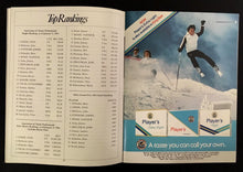 Load image into Gallery viewer, 1983 Maple Leaf Gardens Molson Light Challenge Tennis Tour Program + Ticket Stub