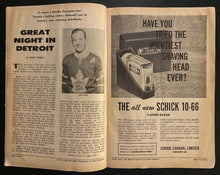 Load image into Gallery viewer, 1962 NHL Stanley Cup Finals Game 5 Program Ticket Toronto Maple Leafs Blackhawks