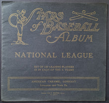 Load image into Gallery viewer, MLB Baseball National League American Caramel Company 1921 Album Card Holder VTG