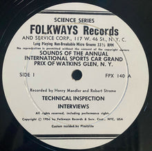 Load image into Gallery viewer, 1956 33 RPM Record Album International Sports Car Grand Prix Watkins Glen