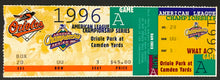 Load image into Gallery viewer, 1996 ALCS Game 3 MLB Baseball Ticket Baltimore Orioles vs New York Yankees
