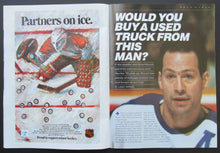 Load image into Gallery viewer, 1990 Maple Leaf Gardens NHL Program Toronto Maple Leafs vs LA Kings Wendel Clark