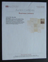Load image into Gallery viewer, 1988 Malcolm S. Forbes Autographed On Forbes Magazine Letterhead LOA