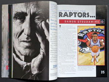 Load image into Gallery viewer, 1995 Toronto Raptors 1st Game Program Signed Damon Stoudamire ROY NBA JSA Auto